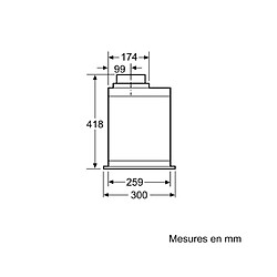 Avis Groupe filtrant 52cm 64db 730m3/h inox - d55ml66n1 - NEFF