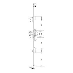 Viso Panneau supplémentaire pour TRAVO100CLOS PVC 57x100cm logo sens interdit rouge et blanc