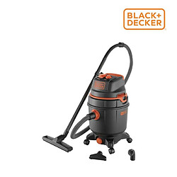 Aspirateur Eau et Poussière souffleur BLACK & DECKER - 1600W - Cuve plastique - 30L