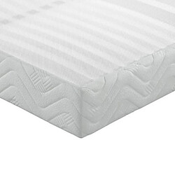 Ebac Matelas + sommier tapissier 160x200 Ressorts - Rueda - Soutien ferme - Made in France pas cher