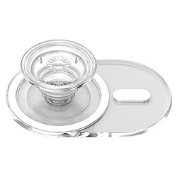 Avizar Popsockets PopGrip pour iPhone Fixation Magnétique, Bague et Support Universel Argent PopGrip pour iPhone Fixation Magnétique, Bague et Support Universel Popsockets Argent