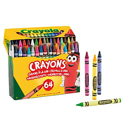 Crayons gras de couleur Crayola (64 pcs) 