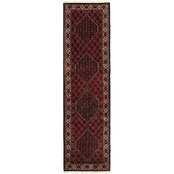 Vidal Tapis de couloir en laine 297x83 rouge Bidjar 