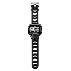 Avis Wewoo Bracelet pour montre connectée Dragonne en silicone de couleur solide Garmin Forerunner 910XT Noir