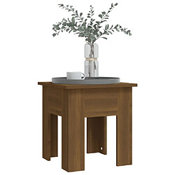 Acheter Maison Chic Table basse,Table Console Table d'appoint, Table pour salon Chêne marron 40x40x42 cm Aggloméré -MN89894