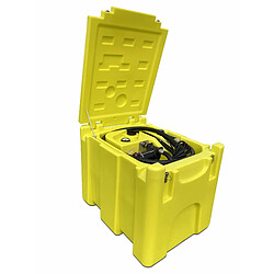 Varanmotors NEDLP-32 Réservoir transportable à carburant 200 litres avec pompe de transfert 12v 3000l/h, Cuve de transport pistolet de distribution diesel et huile, distributeur nomade