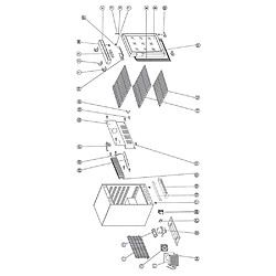 Congélateurs Verticaux de Vitrine UF200VG - TEFCOLD