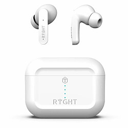 Casque Ryght Blanc RYGHT ECOUTEURS BLUETOOTH PULSE ANC BLANC