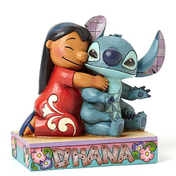 Figurine Lilo et Stitch Ohana - Disney Traditions Jim Shore Figurine Lilo et Stitch Ohana - Disney Traditions Jim Shore - Bleu - Taille unique ou NC - Résine - L : 14 cm x l : 7 cm x h : 12 cm