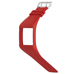 Acheter Wewoo Bracelet pour montre connectée Dragonne Sport en silicone POLAR M600 Rouge