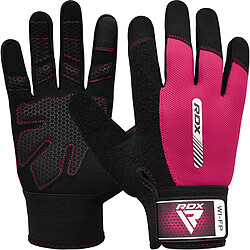 RDX Sports RDX W1 Full Finger Gants Gymnastique S Rose Lycra - RDX - WGA-W1FP-S 