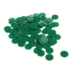 25MM barillet en plastique monnaie Chip Coin 100 barils un avion baril Boundless Green pas cher