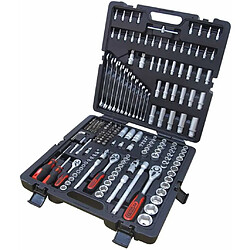 KS Tools Jeu de douilles et embouts 216pcs 1/4" + 3/8" + 1/2" 917.0216