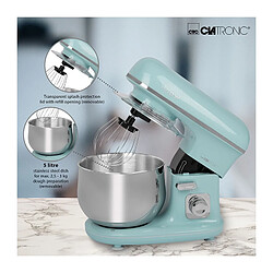 Acheter Robot Pâtissier Boulangerie Cuisine Ménager Multifonction Bol 5L, 1100, Vert, Clatronic, KM 3711