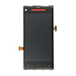 Wewoo Pour HTC 8X rouge pièce détachée écran LCD + tactile Digitizer Assemblée avec cadre