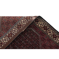 Avis Vidal Tapis de couloir en laine 297x83 rouge Bidjar