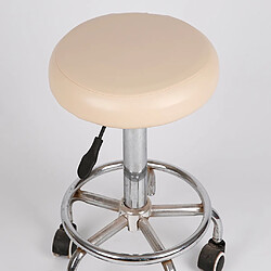 tabouret de bar maison pu cuir chaise ronde coussin de siège manches café housse de chaise ronde