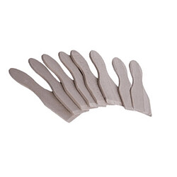 Lagrange LOT DE 8 SPATULES EN BOIS