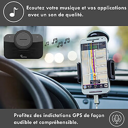 VeoPulse B-Pro 2 Kit Main Libre Voiture Bluetooth avec allumage, mise en veille, et Connexion Automatique pour téléphoner en sécurité et légalité au Volant. pas cher