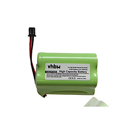 vhbw batterie compatible avec Albrecht AE105H, AE180H radio talkie-walkie (1200mAh 4,8V NiMH) 