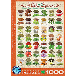 Eurographics Puzzle 1000 pièces : Herbes et épices