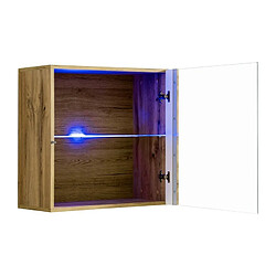 Paris Prix Vitrine Murale LED Switch 60cm Naturel