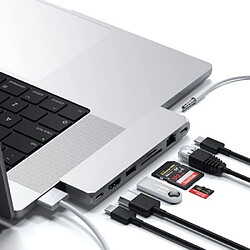 Avis Satechi Hub Double USB pour MacBook en Aluminium Pro Hub Max HDMI 4K Argent