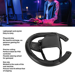 Avis Universal Volant de manette de jeu Flexible et antidérapant, volant de jeu de course USB pour poignée de Console PS5