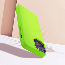 Avis Coque pour iPhone 14 Pro max Semi-rigide Fine Intérieur Doux Moxie vert pomme