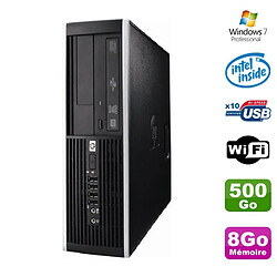 PC HP Elite 6000 Pro SFF E5400 2.7Ghz 8Go Disque 500Go WIFI W7 Pro · Occasion 