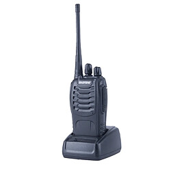 Wewoo Talkie-walkie BAOFENG BF-888S Portable CB noir Radio Talkie Walkie Retevis UHF 5 W 16CH FM Émetteur-récepteur