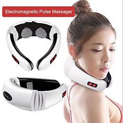 Masseur de cou Appareil de massage Electrique Masseur Cervical 3D Intelligent Multifonctionnel Massager pour Maison Bureau 