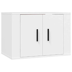 Acheter Maison Chic Ensemble de meubles TV 3 pcs pour salon - Blanc Bois d'ingénierie -MN80914