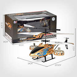 Universal Vols latéraux 4,5ch électriques extérieurs RC Aircraft Altitude Holding Hélicoptère Télécommande Tirer solidement Pièces spirales LED Jouet Modèle | RC Helicopter