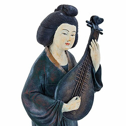 Figurine Décorative Alexandra House Living Polyrésine Oriental Musique 16 x 60 x 21 cm pas cher