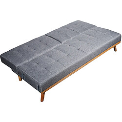 Canapé Convertible Alexandra House Living Gris 216 x 81 x 87 cm