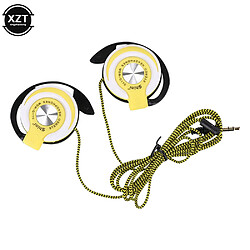 Avis GUPBOO Casque filaire 3.5mm Hi-Fi casque de basse lourd sur l'oreille casque de crochet d'oreille réglable casque de musique pour téléphone