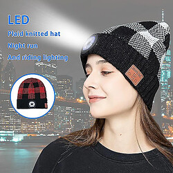 Acheter Universal Casquette tricotée Bluetooth sans fil version 5.0 appel casquette stéréo