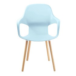 Fauteuil Avec Accoudoirs Italia Bleu Gasoline 