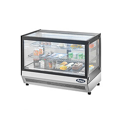 Vitrine Horizontale à Poser - Vitre Droite - 160 Litres - Atosa