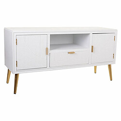 Buffet Alexandra House Living Blanc Doré 40 x 61 x 121 cm