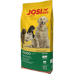 JosiDog Solido (1 x 15 kg), Nourriture sèche pour Chiens Peu Actifs, Nourriture sèche de qualité supérieure pour Chiens âgés ou Adultes, Powered by JOSERA, 1 pièce 