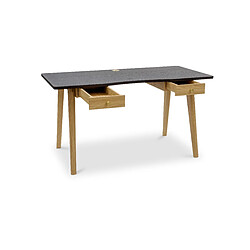 Avis ICONIK INTERIOR Bureau en bois - Bertil Marron