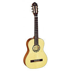 Ortega R121-1/2 - Guitare classique 1/2 - Naturel satiné (+housse) 