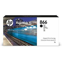 HP 866 1-liter Black PageWide XL Ink Cartridge cartouche d'encre 1 pièce(s) Original Rendement élevé (XL)