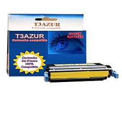 T3Azur CB402A - Toner compatible HP Color Laserjet C4005DN, C4005N, CP4005, CP4005DN, CP4005N Jaune 