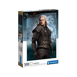 Clementoni The Witcher - Puzzle Geralt of Rivia (500 pièces) 