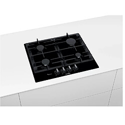 Acheter Table de cuisson gaz 60cm 4 feux noir - PCP6A6B90 - BOSCH