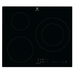 Table de cuisson induction 60cm 3 feux 7200w noir - lit60336ck - ELECTROLUX