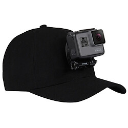 Avis Wewoo Pour GoPro HERO6 / 43225 noir Session / 4 Session / 43163 + / 3/2/1, Xiaomi et autres caméras d'action Baseball Hat avec J-Hook Buckle Mount & vis